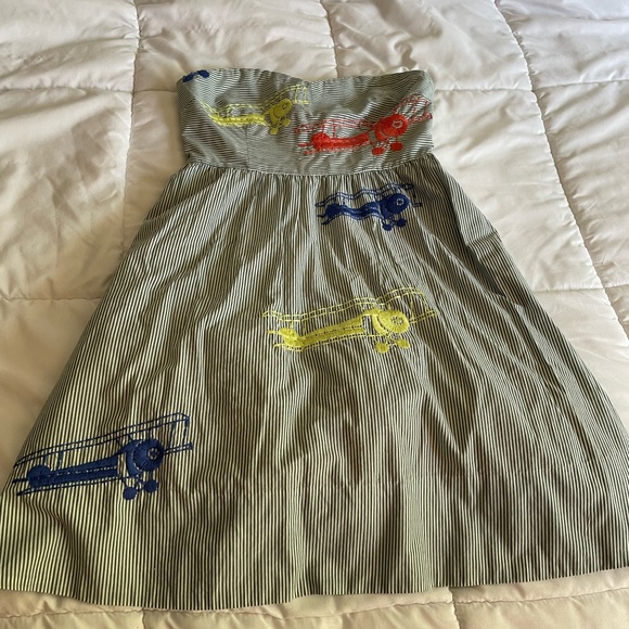 Anthropologie moulinette souers wright airplane dress - Picture 2 of 7